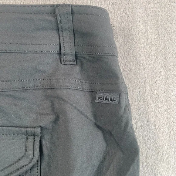 KUHL Resistor Air Roll-Up Short Women 14 Carbon Performance Stretch UPF50 NWOT - Picture 5 of 13